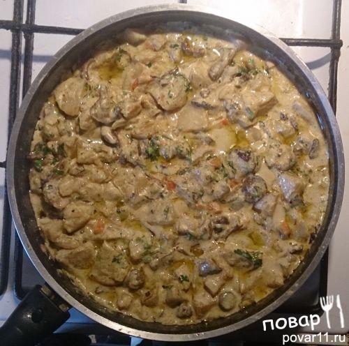 Готовим грибы с картошечкой (будут перченые!)