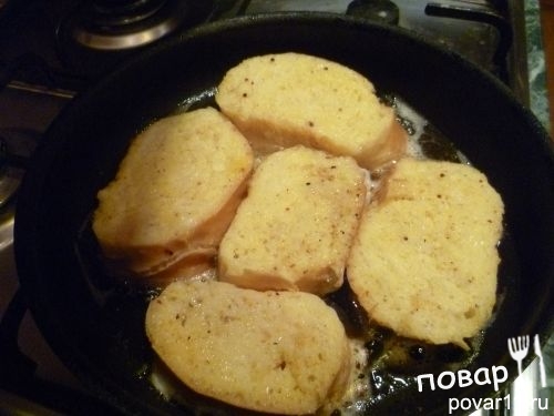 Гренки с сыром