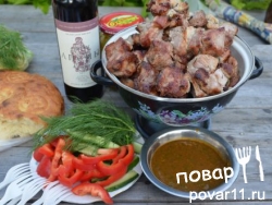 Соус сацебели к мясу Рецепт